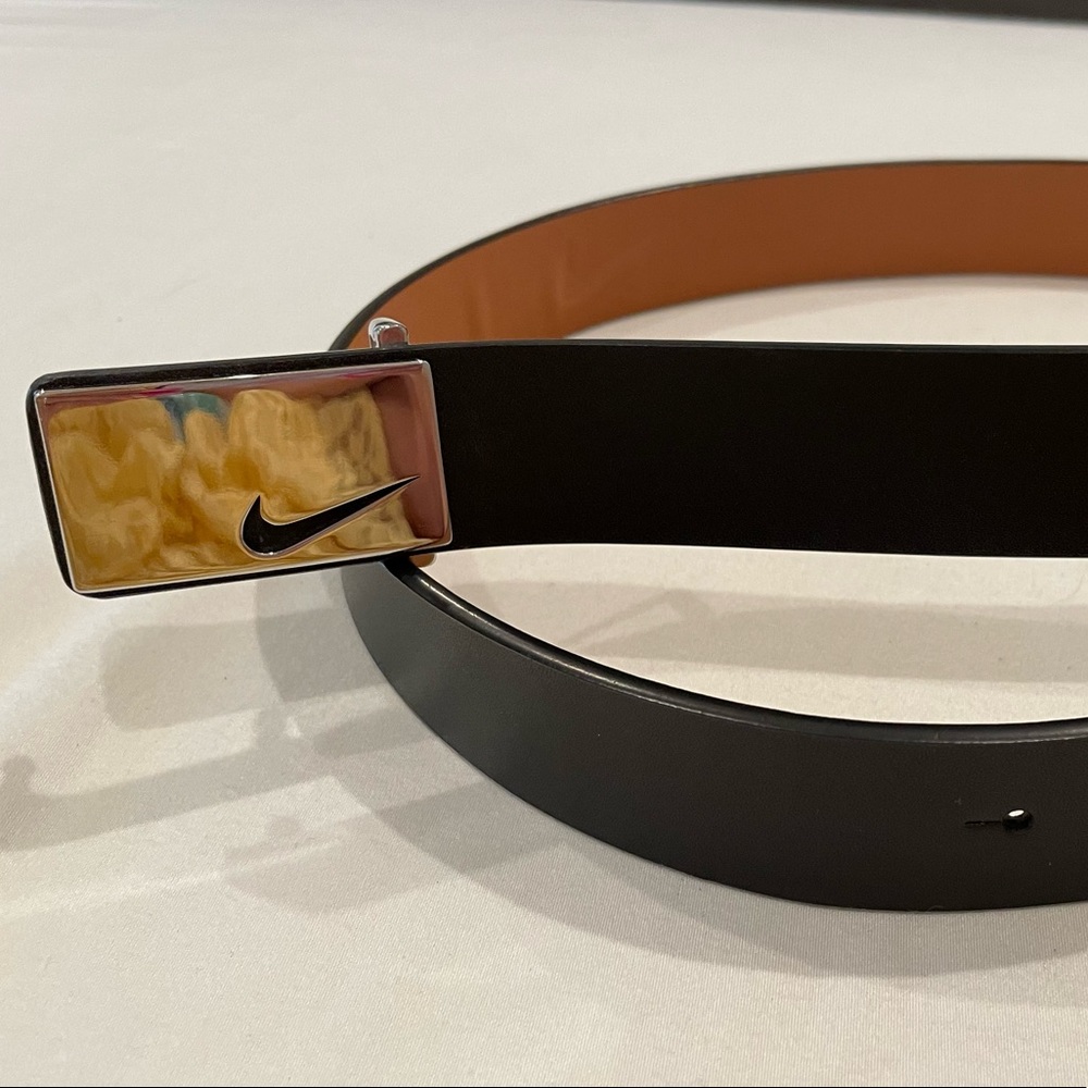 Leather Nike belt